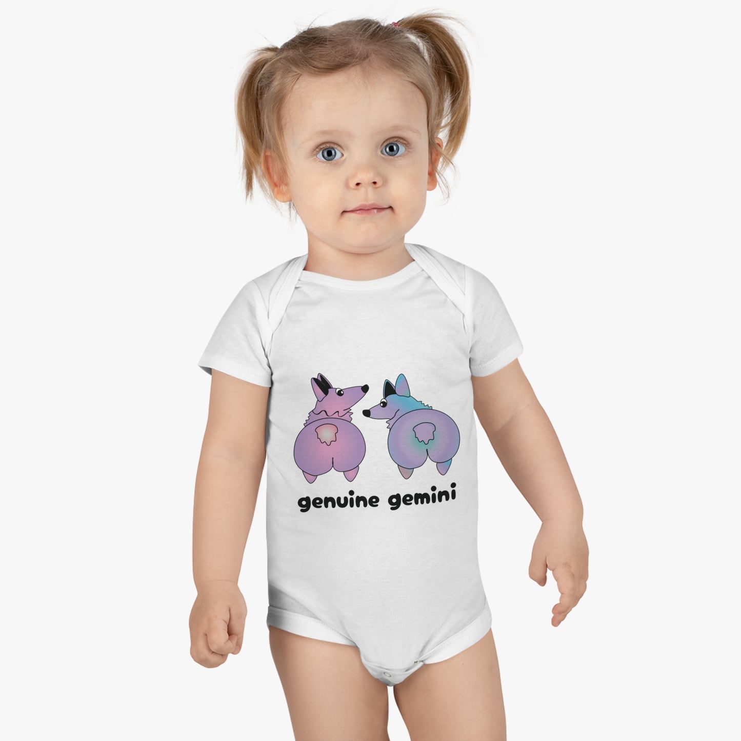 Genuine Gemini Organic Baby Onesie