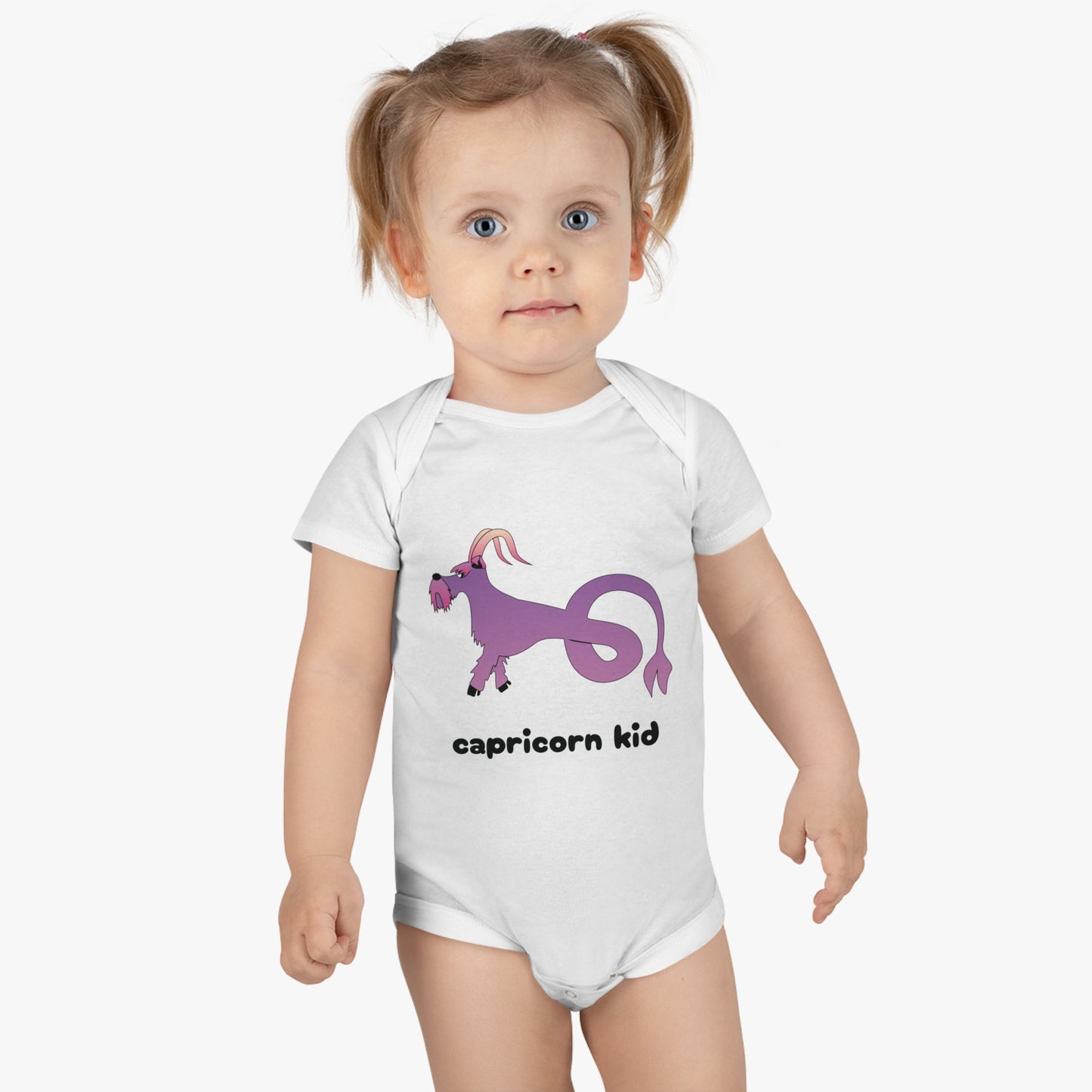 Capricorn Kid Organic Baby Onesie