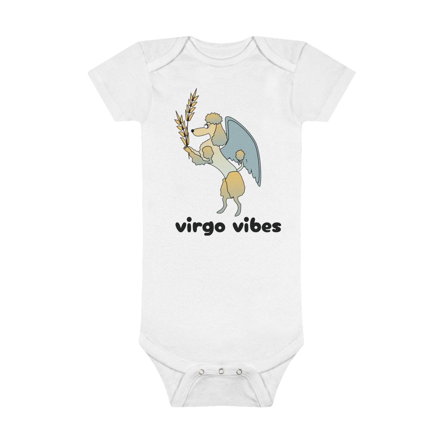 Virgo Vibe Organic Baby Onesie
