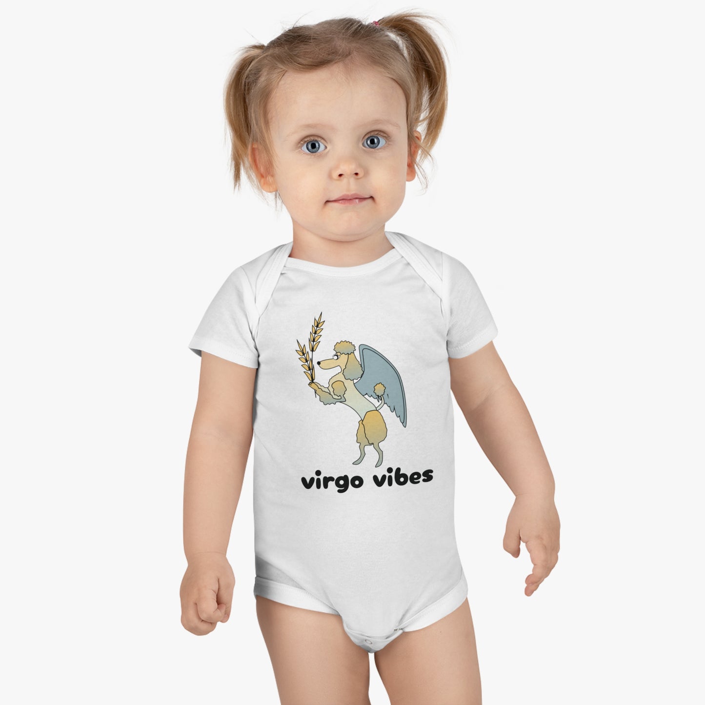 Virgo Vibe Organic Baby Onesie