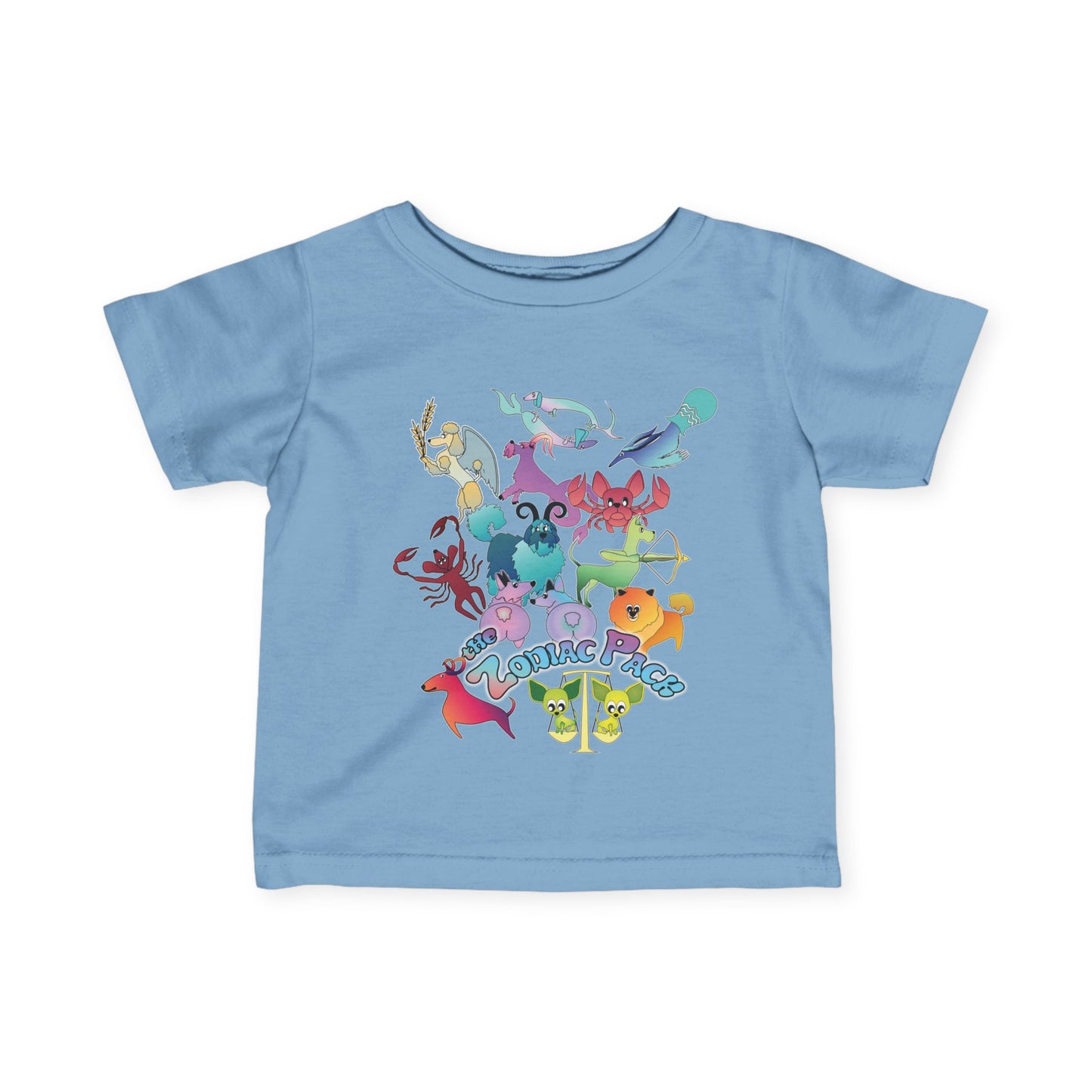 The Zodiac Pack Cartoon Infant Fine Jersey Tee