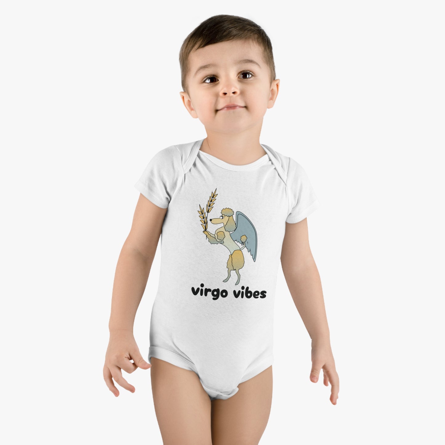 Virgo Vibe Organic Baby Onesie