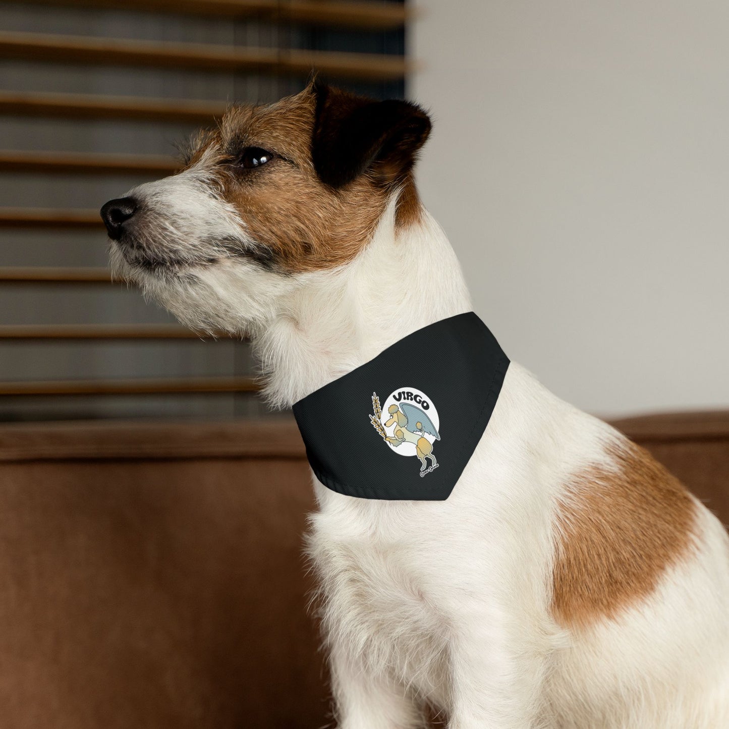 Virgo Pet Bandana Collar