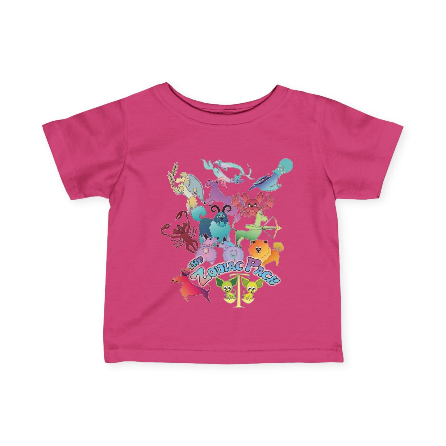 The Zodiac Pack Cartoon Infant Fine Jersey Tee