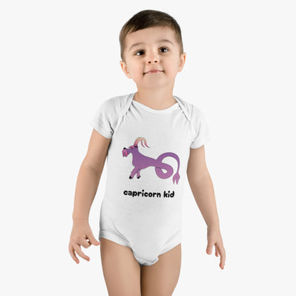 Capricorn Kid Organic Baby Onesie