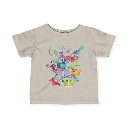 The Zodiac Pack Cartoon Infant Fine Jersey Tee