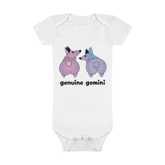 Genuine Gemini Organic Baby Onesie