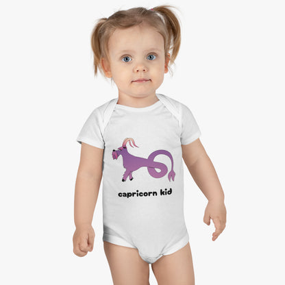 Capricorn Kid Organic Baby Onesie