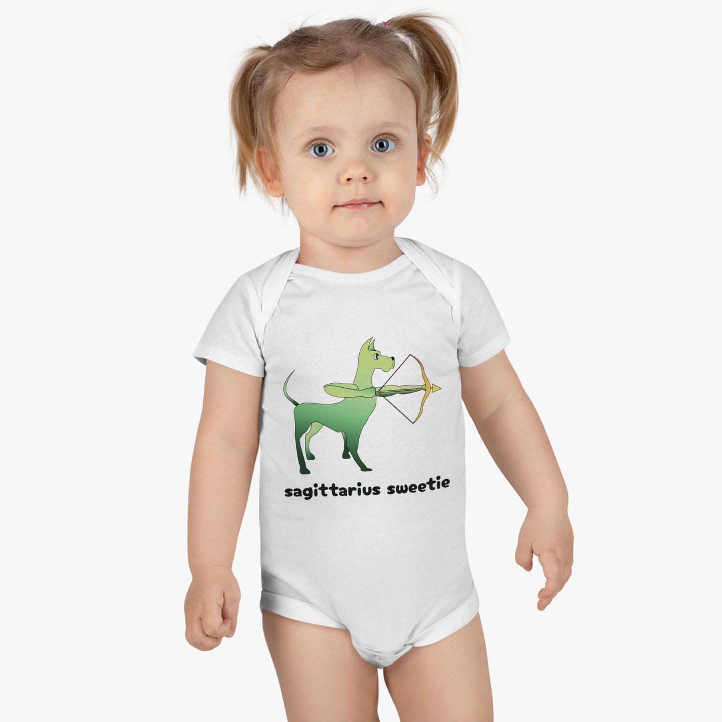 Sagittarius Sweetie Organic Baby Onesie