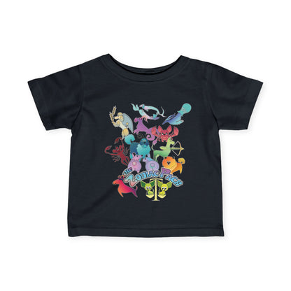 The Zodiac Pack Cartoon Infant Fine Jersey Tee