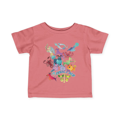 The Zodiac Pack Cartoon Infant Fine Jersey Tee