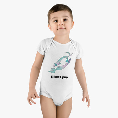 Pisces Pup Organic Baby Onesie