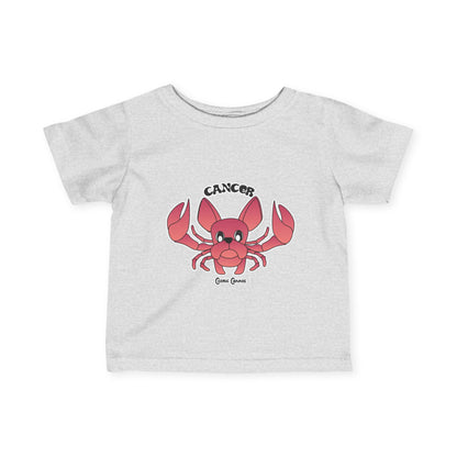 Cancer Dog Zodiac Cartoon Infant Fine Jersey Tee