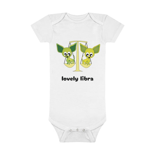 Lovely Libra Organic Baby Onesie