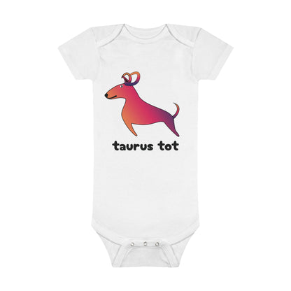 Taurus Tot Organic Baby Onesie